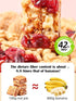158g, 3 7-8 Cranberry Fig Walnut Energy Bar Premium Natural Fruit Nut Bar, Only Simple Ingredients, All Natural Snack
