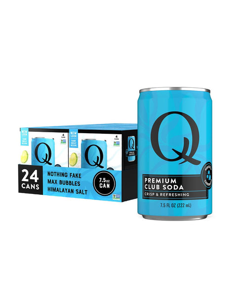 Q CLUB SODA - Club soda with Himalayan Salt - Ideal for