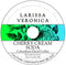 Larissa Veronica Cherry Cream Soda Colombian Decaf Coffee (Single Serve K-Cup Pods) (Gourmet, Naturally