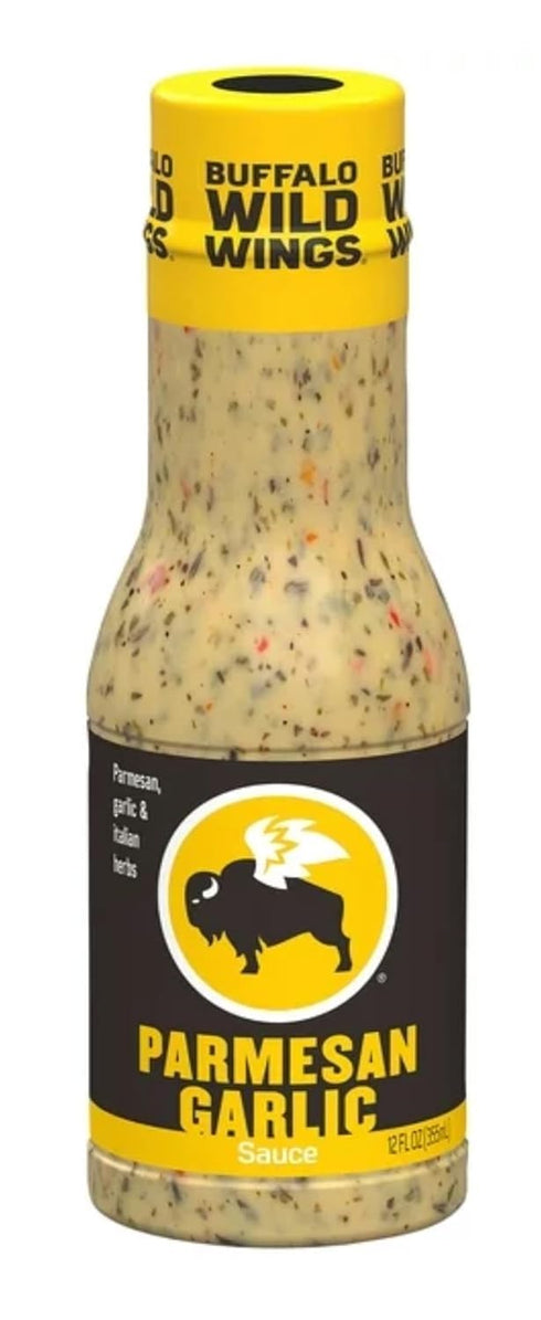 Pack 2 Buffalo Wild Wings Parmesan Garlic Sauce - of - Parmesan Roasted Garlic with Italian Herbs