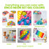 6 Set 1.41 oz (40 ENCO Neon Food Coloring Gel each g)