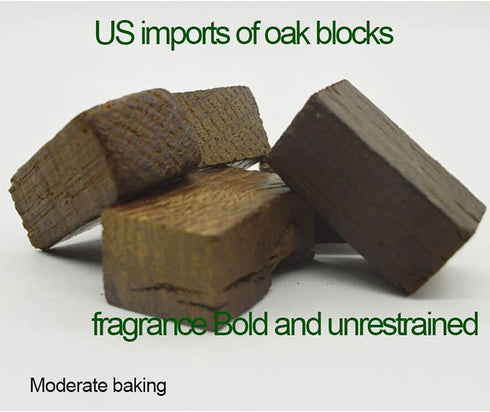 LKXHarleya 50g Oak Block Home Brewing Wine Making Wood Barrel Flavor America Oak Chips