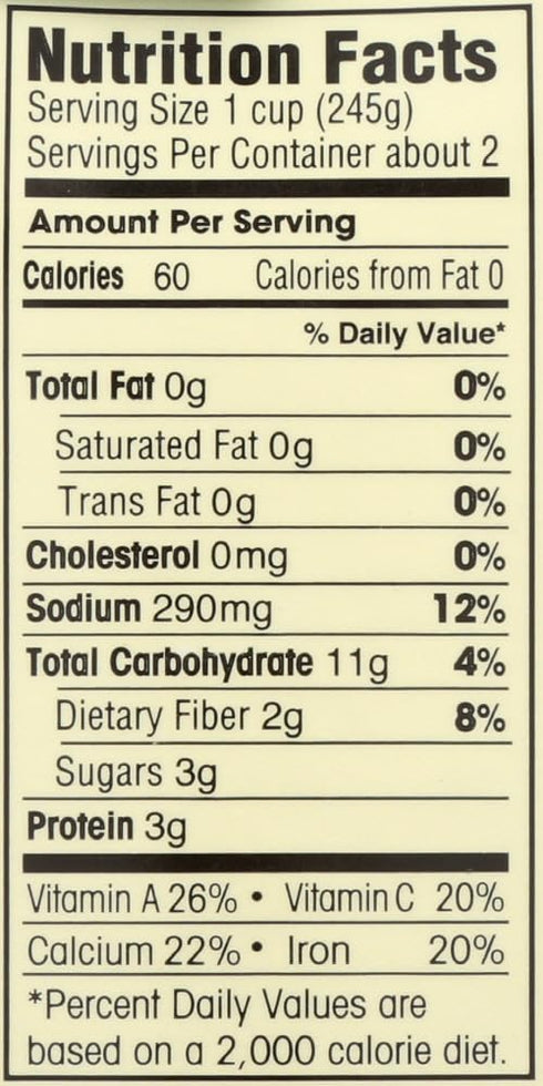 6-17.9 oz. Dr. McDougall's Garden Vegetable Lower Sodium Soup - Case