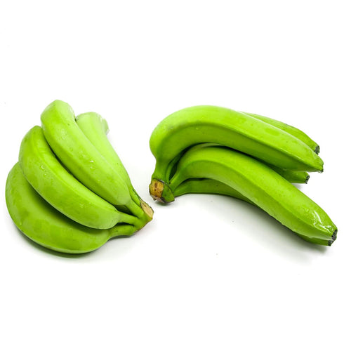 Since 1979 Congo 8 (3.6 Congo Cooking Bananas, Hard Green, Guineo, Not For Ripening Pound Box Kilograms)