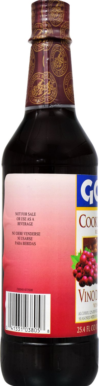 Goya Red Cooking Wine - 25.4 oz