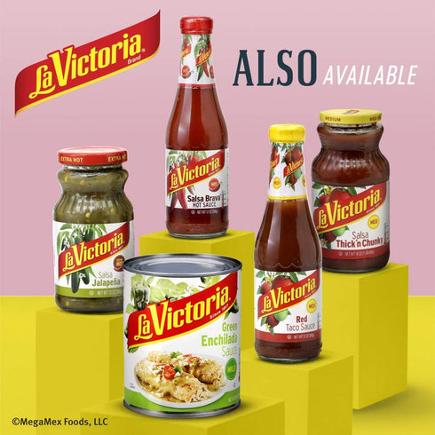 10 (Pack 12) La Victoria Traditional Red Enchilada Sauce Mild, Ounce