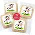 24 Pack Cow Cookies Milk Themed | Baby Shower Birthday Party Favors | Peanut & Nut Free Individually Wrapped Treats