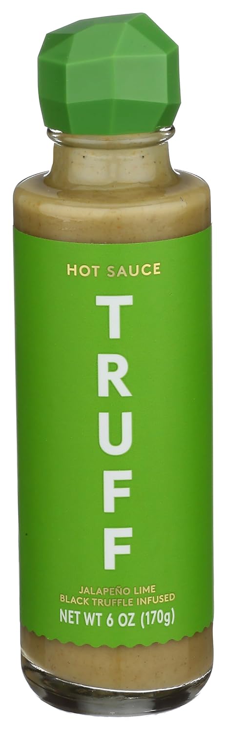 TRUFF Jalapeno Lime Black Truffle Infused Hot Sauce, 6 OZ