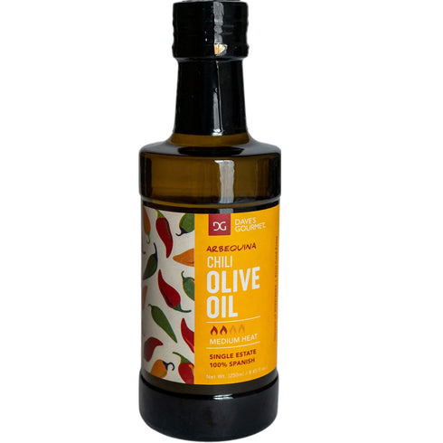 Dave's Gourmet Chili Olive Oil Medium Heat - Single Bottle