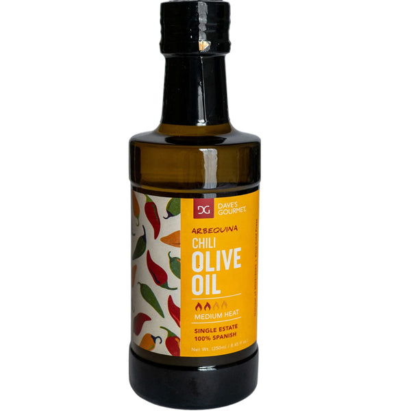 Dave's Gourmet Chili Olive Oil Medium Heat - Single Bottle