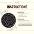 Fiber,1 lb (Pack 1) Mountain High Organics, Certified USDA Organic Dry Black Beans, Non-GMO, Vegan, Whole Dried Black
