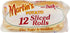 12 15 oz (2 Martin's Sliced Potato Rolls- pk bags)