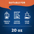 Packet, 100% 20 (Pack 2) Lavazza Perfetto Ground Coffee Blend, Dark Roast, Value Caramel flavor with Dark and Velvety