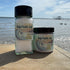 5oz 90 Baja Sea Salt | Organic Coarse Glass Shaker | Hydration Low Sodium Recovery - Over Minerals and Electrolytes