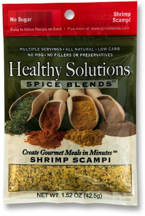 Healthy Solutions Spice Blends Shrimp Scampi