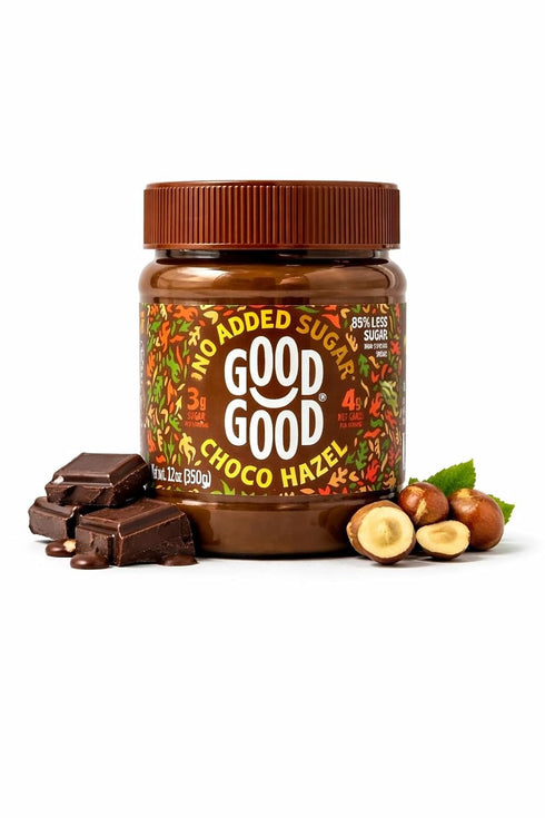 GOOD GOOD No Added Sugar Belgian Choco Hazel Spread - Chocolate Spread