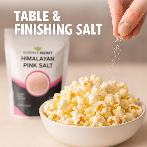 2.5 lbs 100% Mayan's Secret - Himalayan Pink Salt Extra Fine Grain | Natural Pink Himalayan Sea Salt | Organic Pink