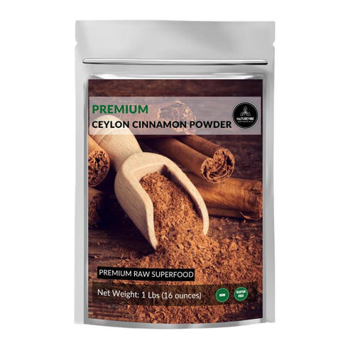 Ceylon Cinnamon Powder (1lb), Ground Premium Quality by Naturevibe Botanicals | Gluten-Free,
