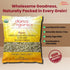 2 lb Darsa Organics Mung Split Lentils with Skin, Moong Dal with Skin - USDA Organic Green Lentils, Non-GMO, Kosher
