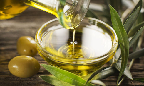 Chef's Quality 128 Blended Vegetable Oil and Extra Virgin Olive Oil, Ounce