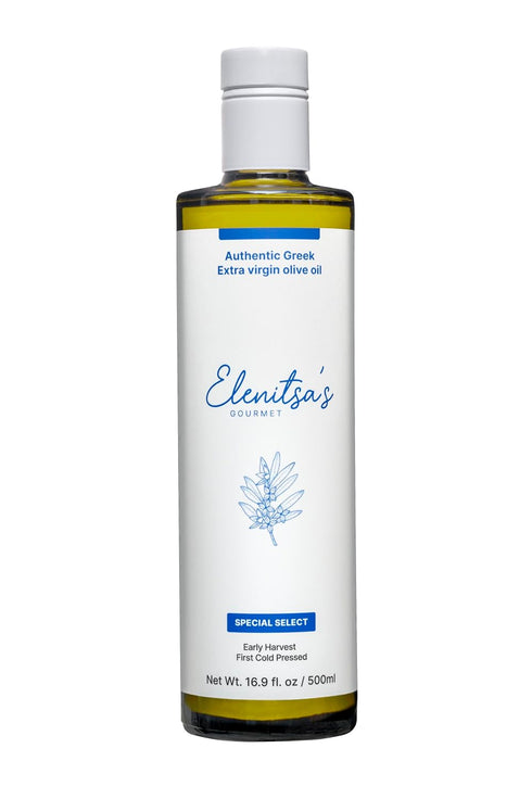 ELENITSA'S GOURMET Elenitsa's Special Select Greek Gourmet Extra Virgin Olive Oil - Perfect for