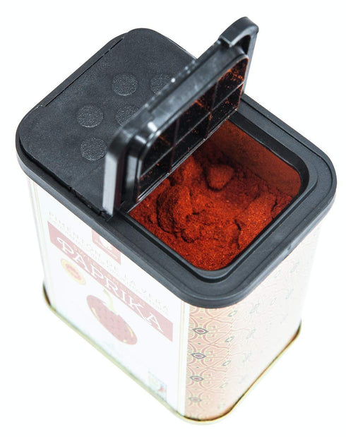2.5 oz Gourmanity Spanish Sweet Smoked Paprika Powder Tin, Premium Oak Wood Smoked Seasoning for Adding Depth, Flavor