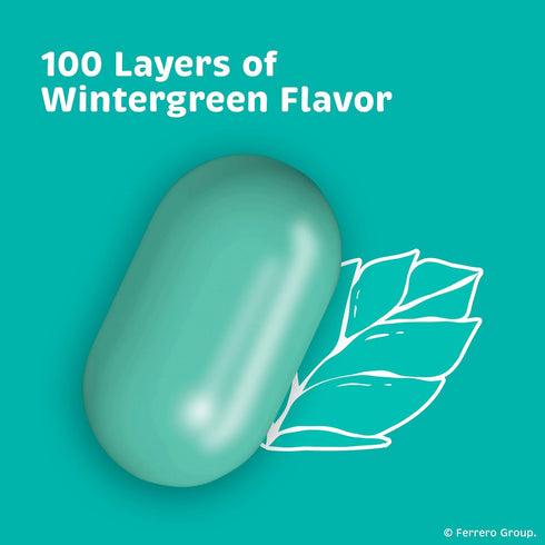 100 12 Pack, 1.7 oz Tic Tac Wintergreen, On-the-Go Breath Mints, Pocket-Sized Mints, pieces, Bulk Each