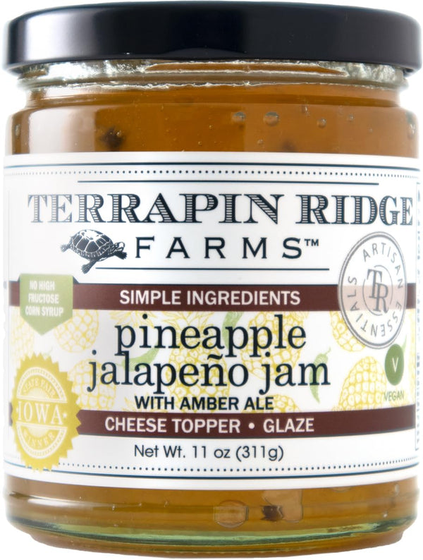 Terrapin Ridge Farms Pineapple Jalapeo Jam with Amber Ale Sweet & Spicy