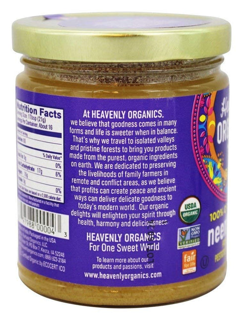 12 oz Heavenly Organics Organic Wild Forest Raw Neem Honey