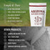 ARIZONA KITCHEN SUPPLY 2.5 lb (1.13 Tapioca Starch Powder, Kg) Resealable Stand-Up Pouch