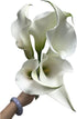 10 White Calla Lilies Fresh Cut Flower Los Angeles Flower Market Birthdays Anniversaries Friendship and Love Gifts