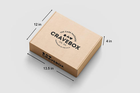 (55 Count) Pack Package CRAVEBOX Healthy Snack Box Mother's Day Variety Care Gift Basket Kid Men Women Adult Nuts Fruit