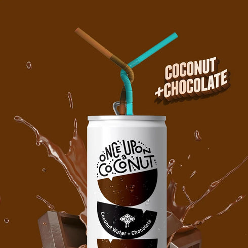10.8 (Pack 12) Once Upon A Coconut Cocout Water + Chocolate, Gluten Free & Non-GMO, Fluid Ounce