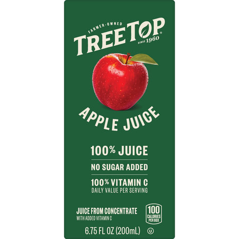 8 Count (Pack 1) Tree Top Apple Juice Box