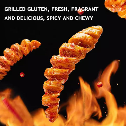 Maidetinghao Latiao Spicy Strips, ,Spicy Sweet Gluten Latiao, La Tiao Spicy Sticks,Chinese Spicy Casual Snack Food