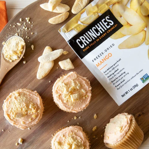100% Pack 1 (Pack 1)) Crunchies Freeze-Dried Fruits, All Natural Crispy Fruit, Non GMO and Kosher, Single Resealable