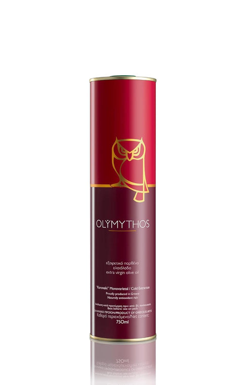The Olive Temple OLYMYTHOS Koroneiki Robust Extra Virgin Olive Oil - Polyphenol Rich (558 MG/KG)