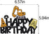1pcs Construction Cake Toppers,Happy Birthday Truck Excavator Cak Decoration,Children Excavator Engineering Birthday
