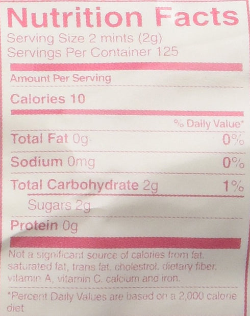Rose Flower Abbaye de Flavigny Anise Drops, All Natural, Bulk 8.82 oz Bag