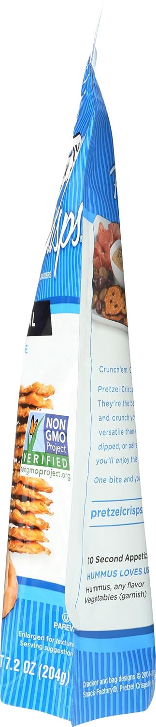 Dusty's Country Store 7.2 oz Snack Factory Original Pretzel Crisps