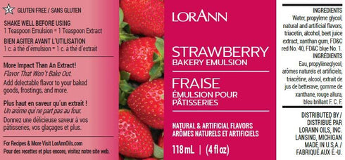 Lorann Oils Bakery Emulsion Variety: Multiple Flavors for Enhancing Cakes, Cookies & Desserts, 4oz
