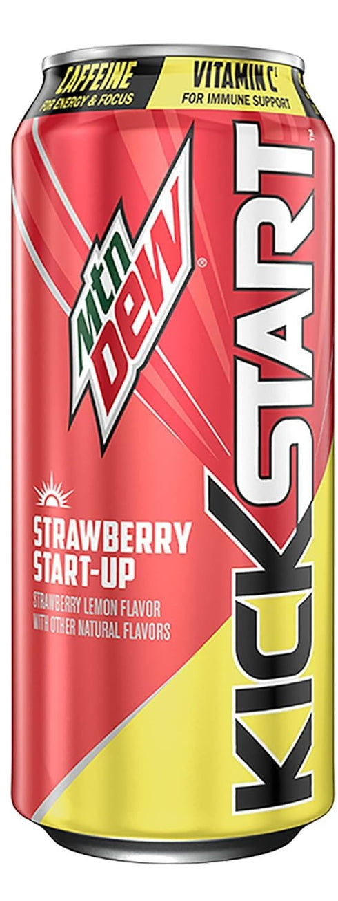 Pepsico Pack 16 Count Mountain Dew Kickstart Energy Drink Variety