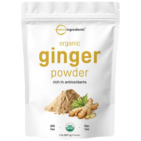 Organic Ginger powder, 2lbs (32oz) | Premium Source for Spice & Seasoning