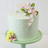 1 Count Global Sugar Art Cherry Blossom Sugar Flower Spray Gumpaste Flowers for Cakes Handmade Cake Decorations Sakura