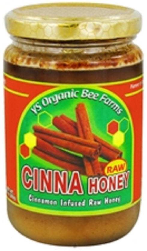 YS Eco Bee Farms Y.S. Eco Bee Farms, Raw Cinna Honey 13.5 oz. (Pack of 3)