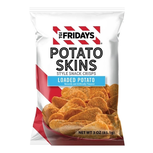 TGI FRIDAYS Loaded Potato Skins, 3 Ounce -- 6 per case.