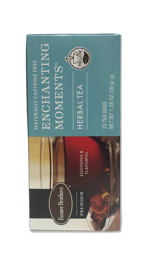 Farmer Brothers Premium Enchanting Moments Herbal Tea - 1/25 ct box