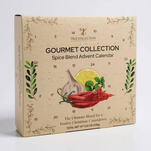 TILZ COLLECTION 2025 24 Sets, Set Spices Advent Calendar Days, Spices And Seasonings Spices Gift |Christmas, Food