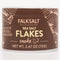 FALKSALT Smoke Sea Salt Flakes, 2.47oz, Handcrafted Gourmet Finishing Salt, Kosher