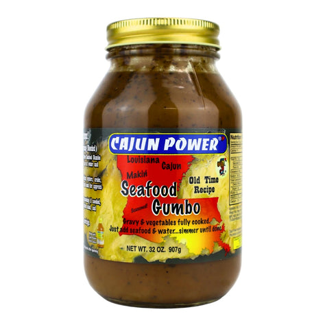 Cajun Power Makin' Seafood Gumbo 32 oz (Pack of 1)